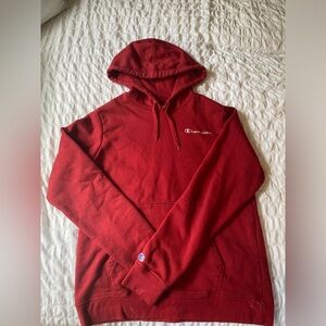 Red Champion Hoodie